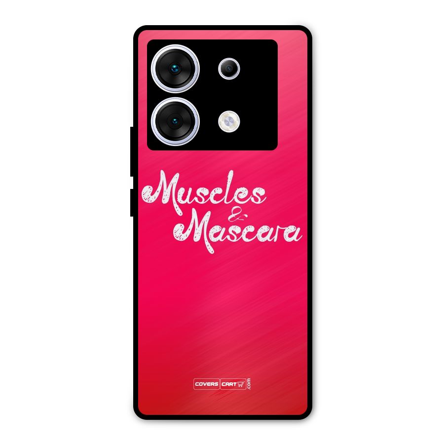 Muscles and Mascara Metal Back Case for Infinix Zero 30 5G