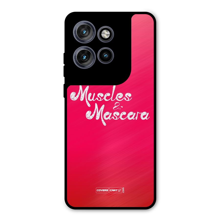 Muscles and Mascara Metal Back Case for Motorola Edge 50 Neo