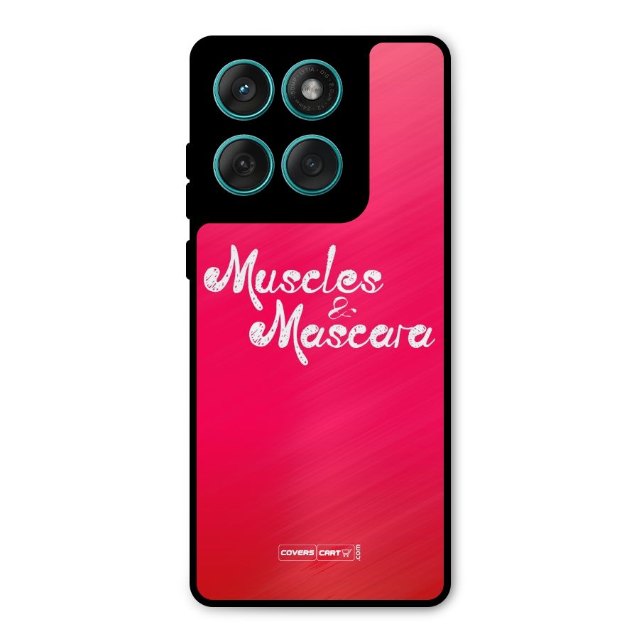 Muscles and Mascara Metal Back Case for Motorola Edge 60 Fusion