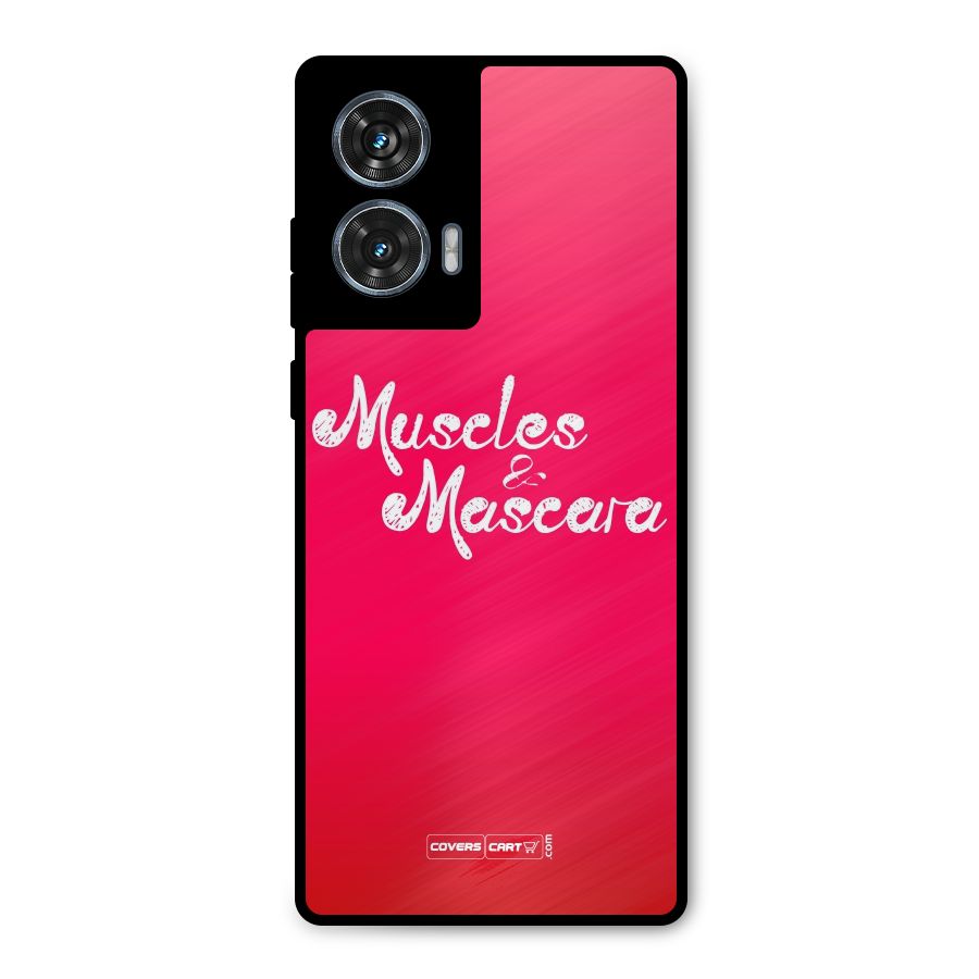 Muscles and Mascara Metal Back Case for Motorola G96