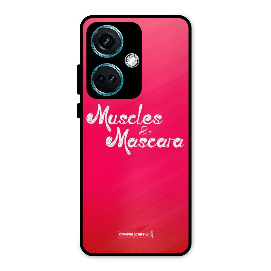 Muscles and Mascara Metal Back Case for OnePlus Nord CE 3 5G