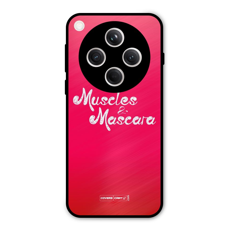Muscles and Mascara Metal Back Case for Oppo Find X8
