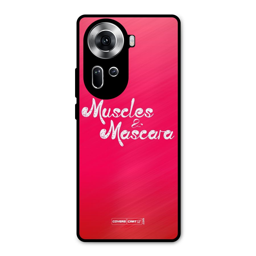 Muscles and Mascara Metal Back Case for Oppo Reno11 5G