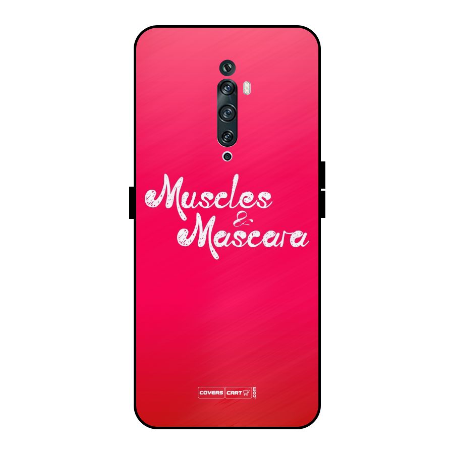 Muscles and Mascara Metal Back Case for Oppo Reno2 Z