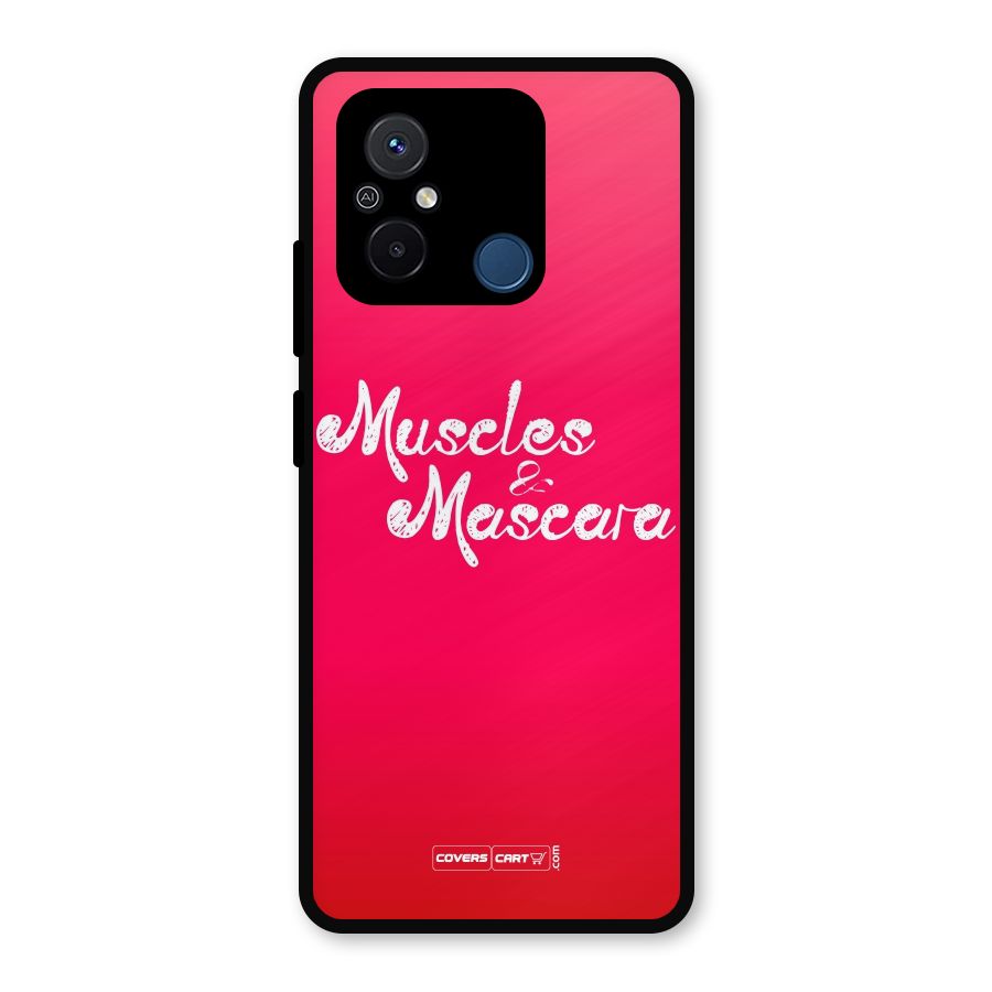 Muscles and Mascara Metal Back Case for Poco C55