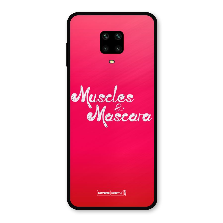 Muscles and Mascara Metal Back Case for Poco M2