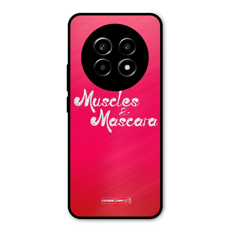 Muscles and Mascara Metal Back Case for Realme 14 Pro Lite