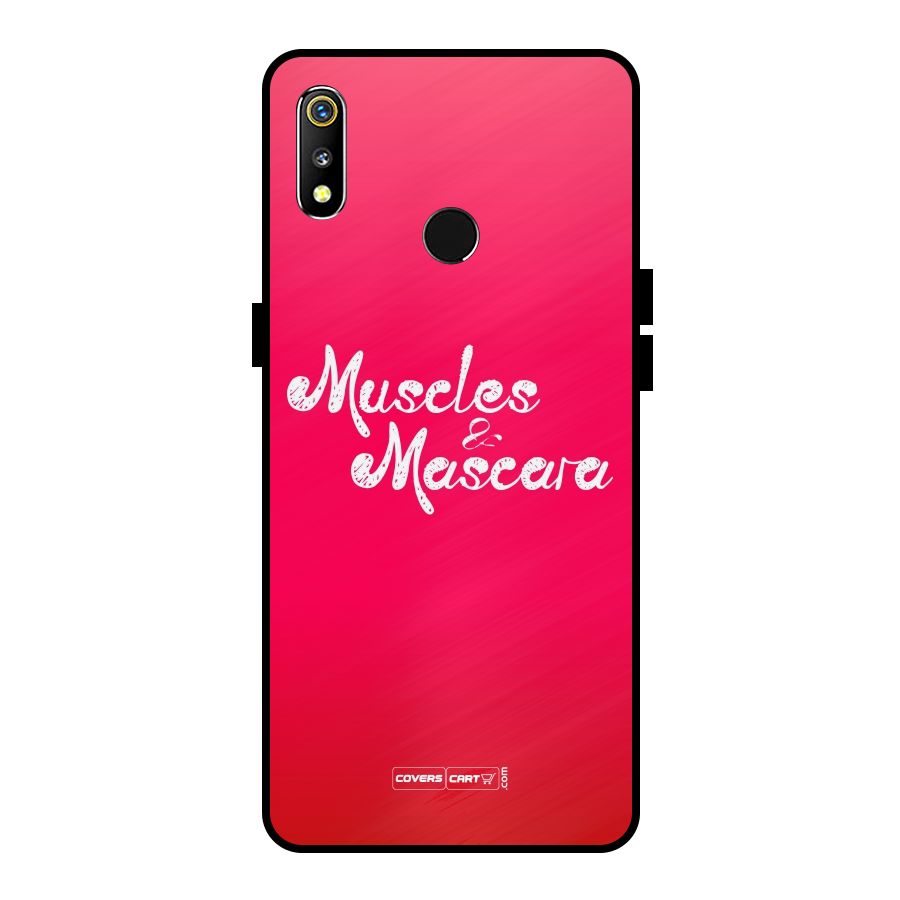 Muscles and Mascara Metal Back Case for Realme 3i