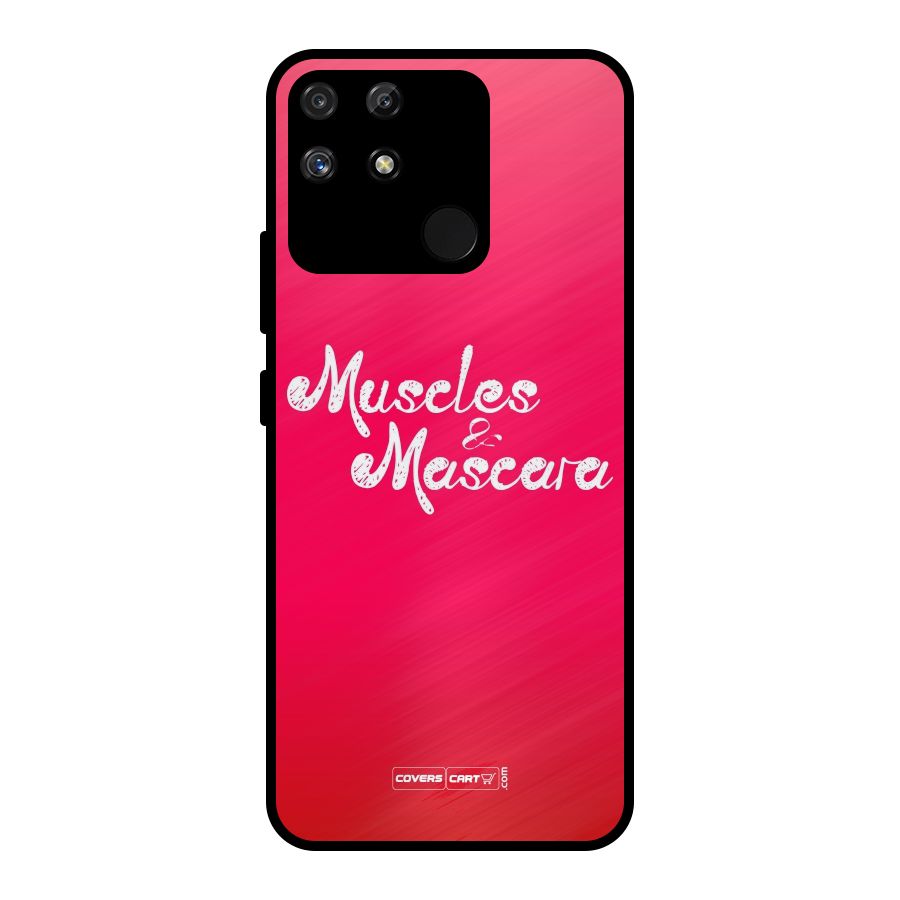 Muscles and Mascara Metal Back Case for Realme Narzo 50A