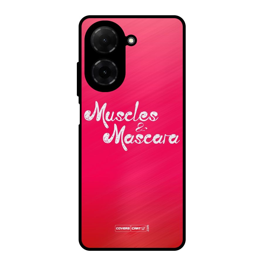 Muscles and Mascara Metal Back Case for Redmi A5 4G