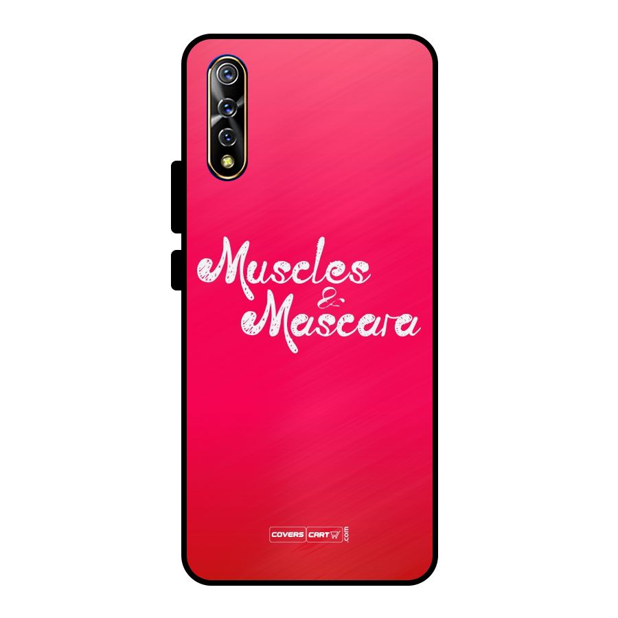 Muscles and Mascara Metal Back Case for Vivo S1