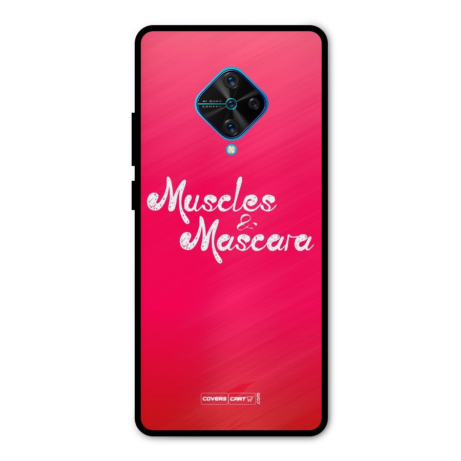 Muscles and Mascara Metal Back Case for Vivo S1 Pro