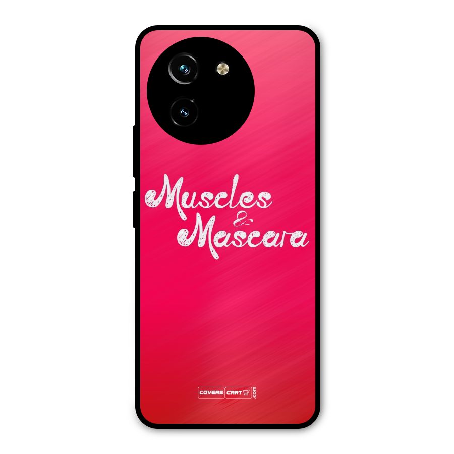 Muscles and Mascara Metal Back Case for Vivo T3x