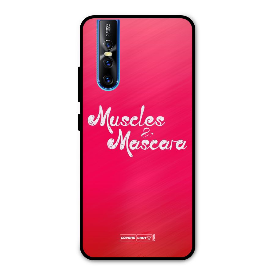 Muscles and Mascara Metal Back Case for Vivo V15 Pro