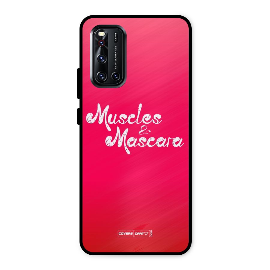 Muscles and Mascara Metal Back Case for Vivo V19