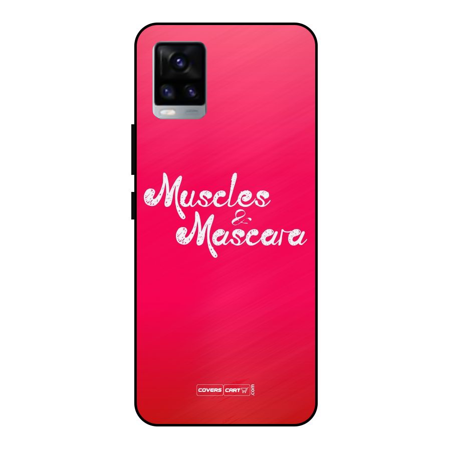Muscles and Mascara Metal Back Case for Vivo V20 2021