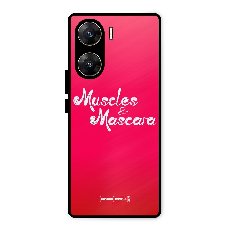 Muscles and Mascara Metal Back Case for Vivo V29e