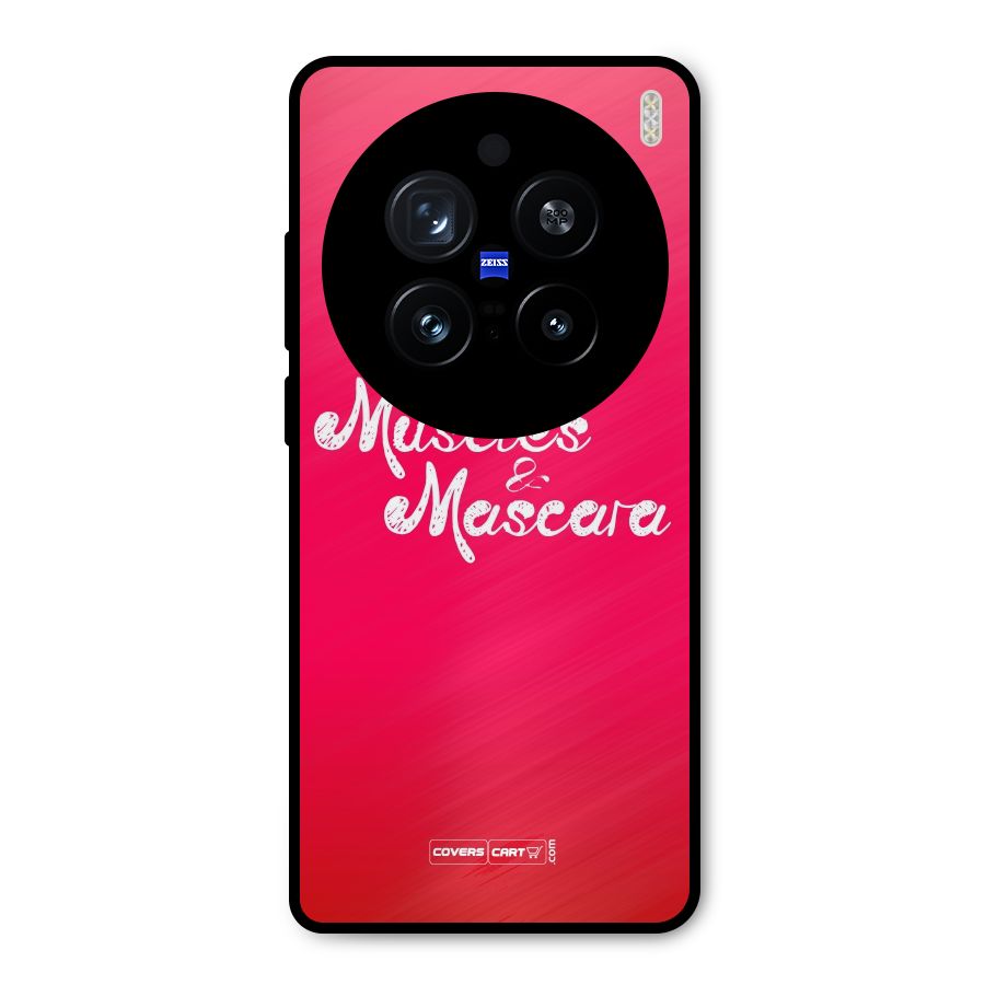 Muscles and Mascara Metal Back Case for Vivo X200 Pro
