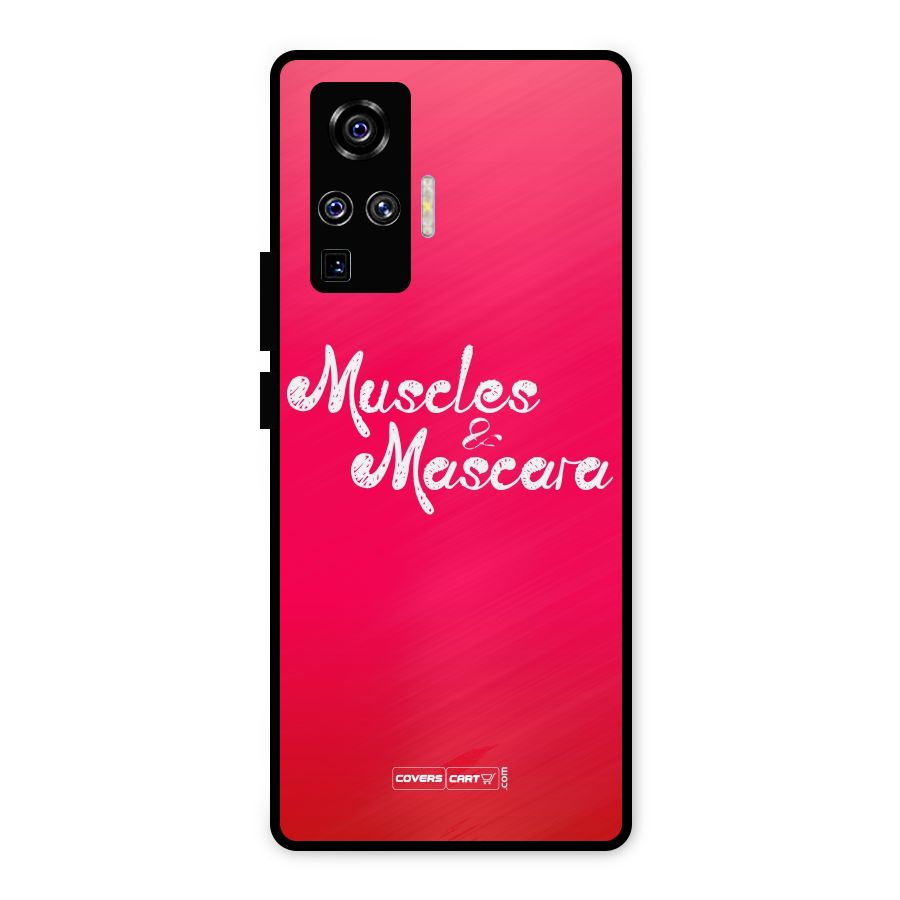 Muscles and Mascara Metal Back Case for Vivo X50 Pro