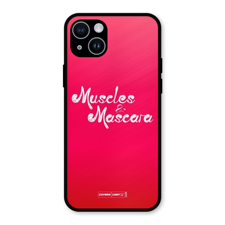 Muscles and Mascara Metal Back Case for iPhone 14