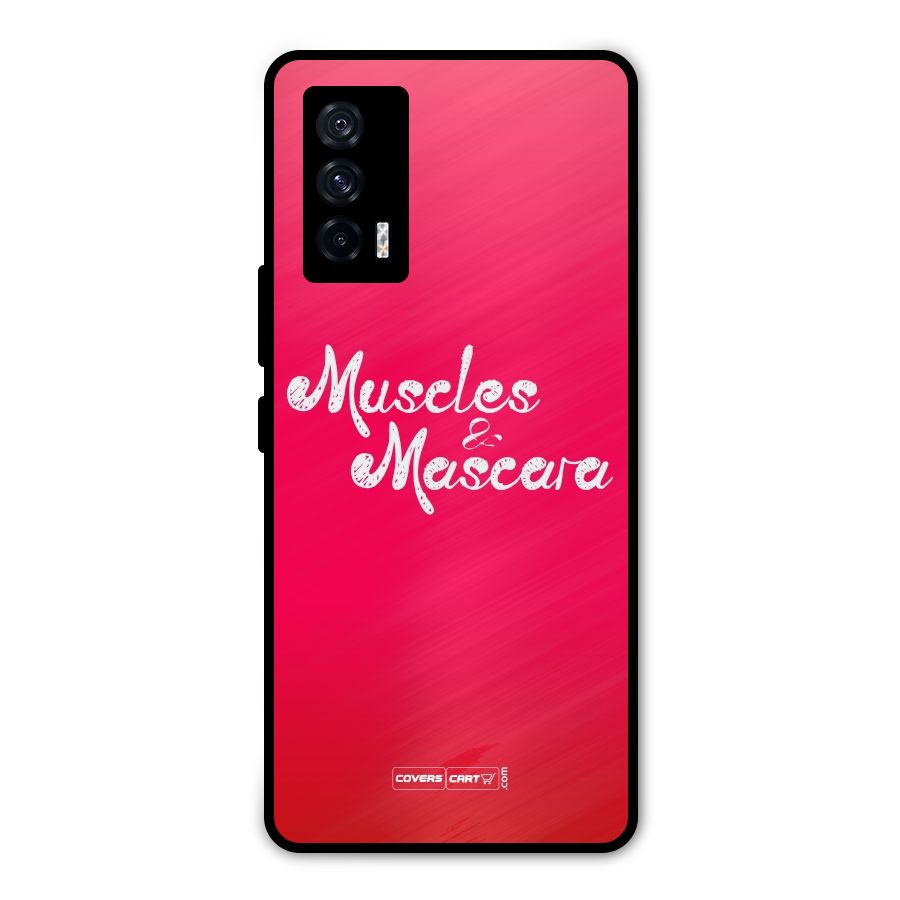 Muscles and Mascara Metal Back Case for iQOO 7 5G
