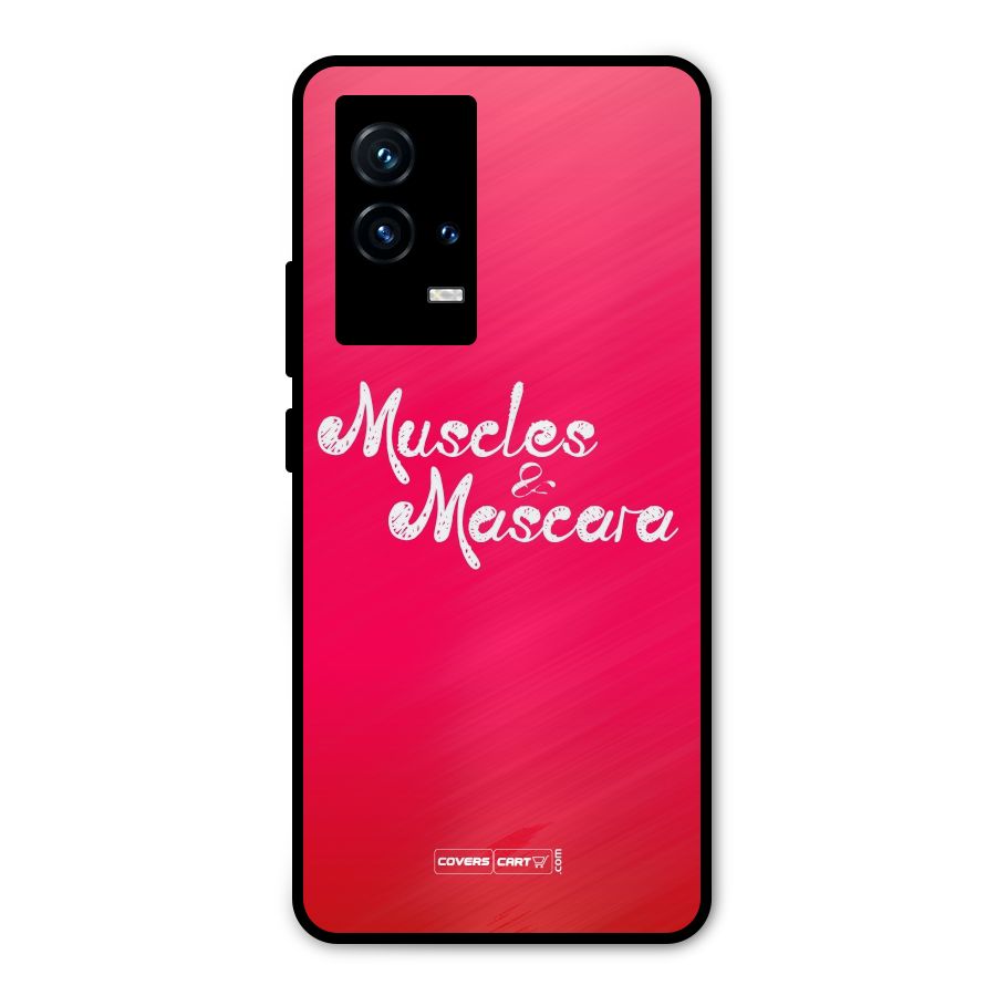 Muscles and Mascara Metal Back Case for iQOO 9 5G