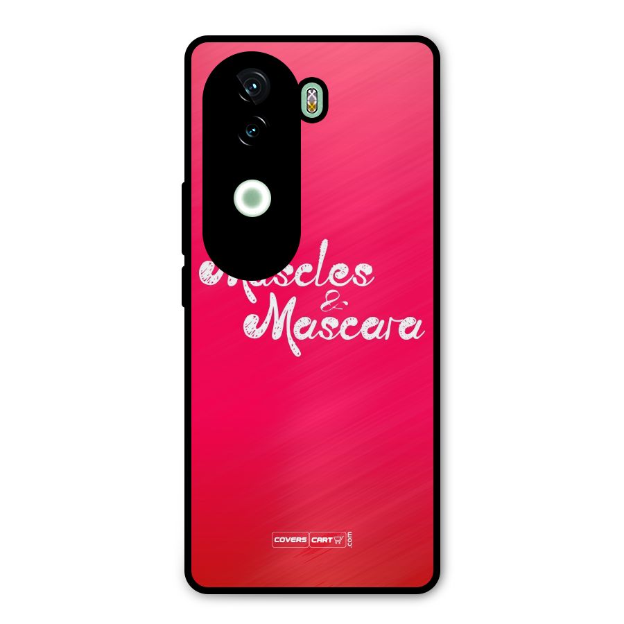 Muscles and Mascara Metal Back Case for iQOO Z9s