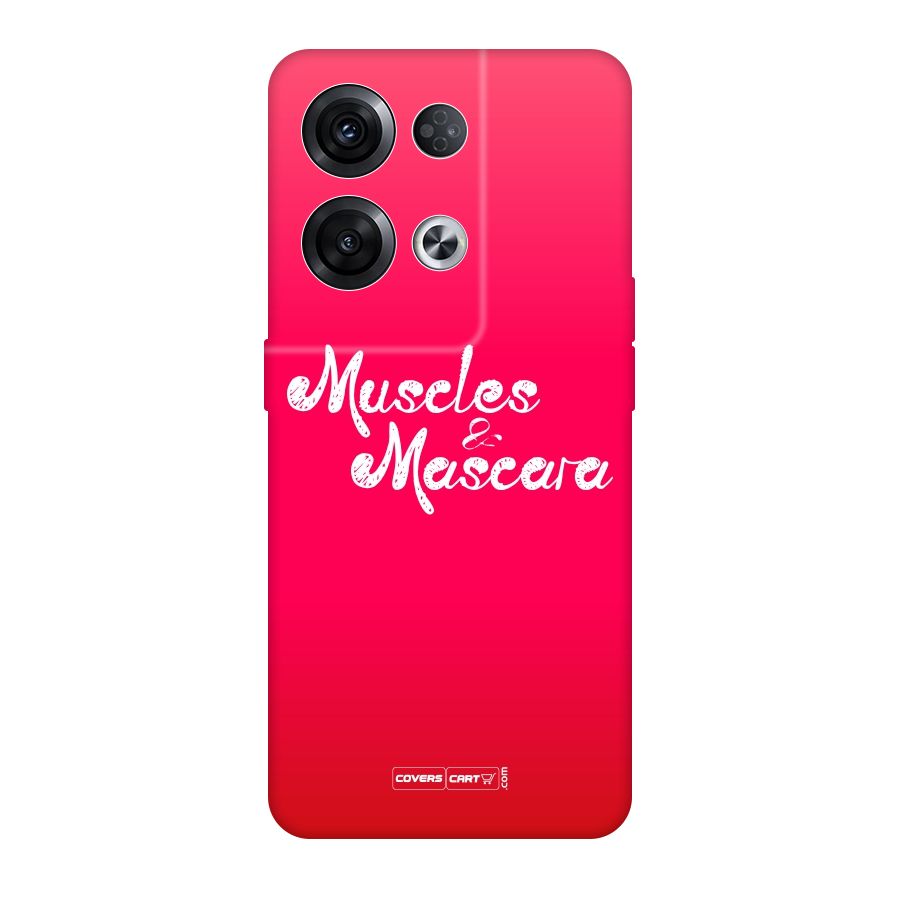 Muscles and Mascara Original Polycarbonate Back Case for Oppo Reno8 Pro 5G