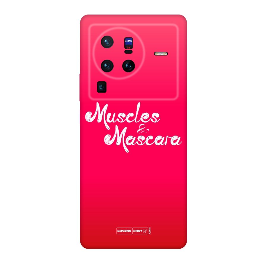 Muscles and Mascara Original Polycarbonate Back Case for Vivo X80