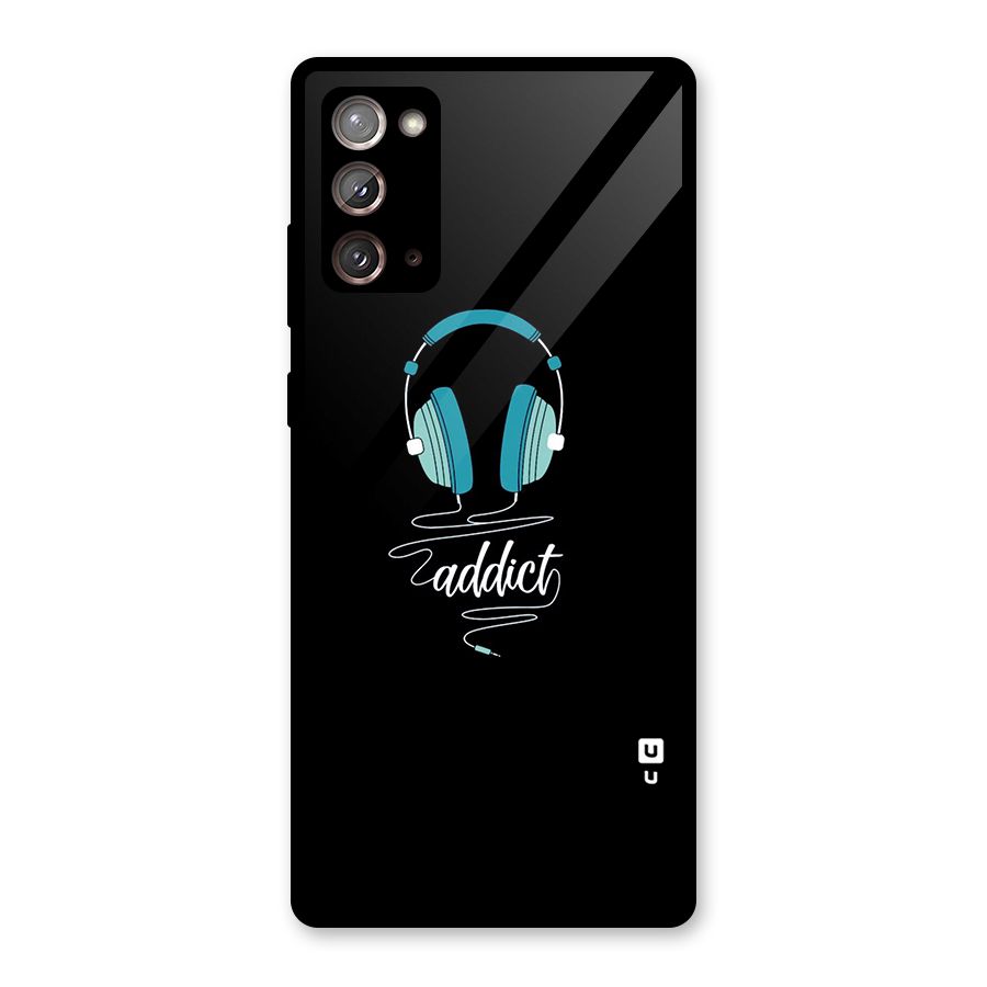 Music Addict Glass Back Case for Galaxy Note 20