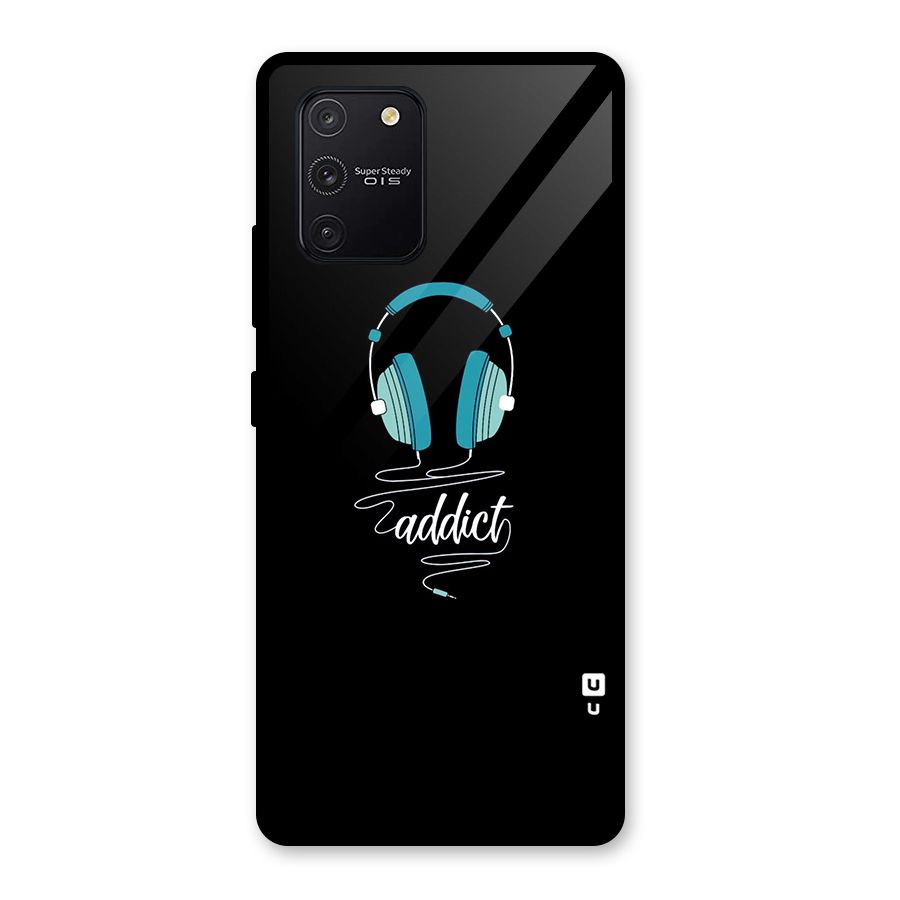 Music Addict Glass Back Case for Galaxy S10 Lite