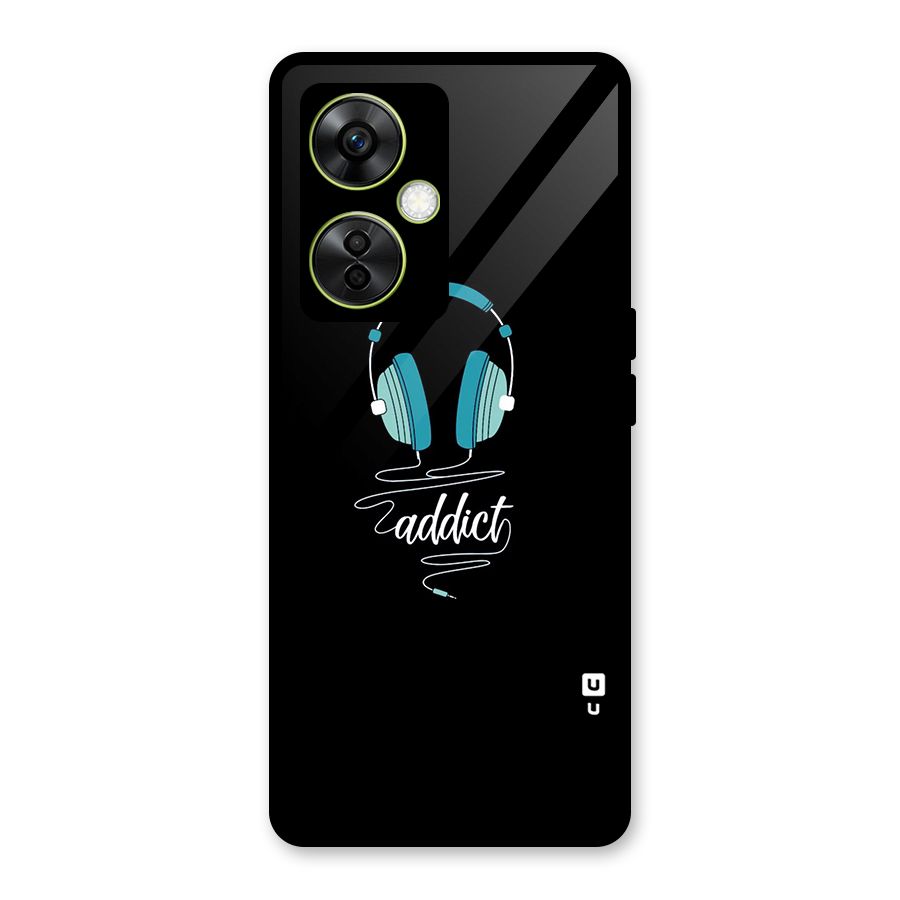 Music Addict Glass Back Case for OnePlus Nord CE 3 Lite