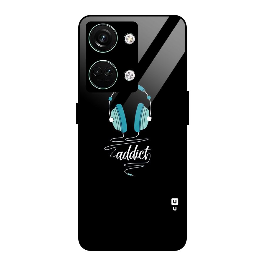 Music Addict Glass Back Case for Oneplus Nord 3
