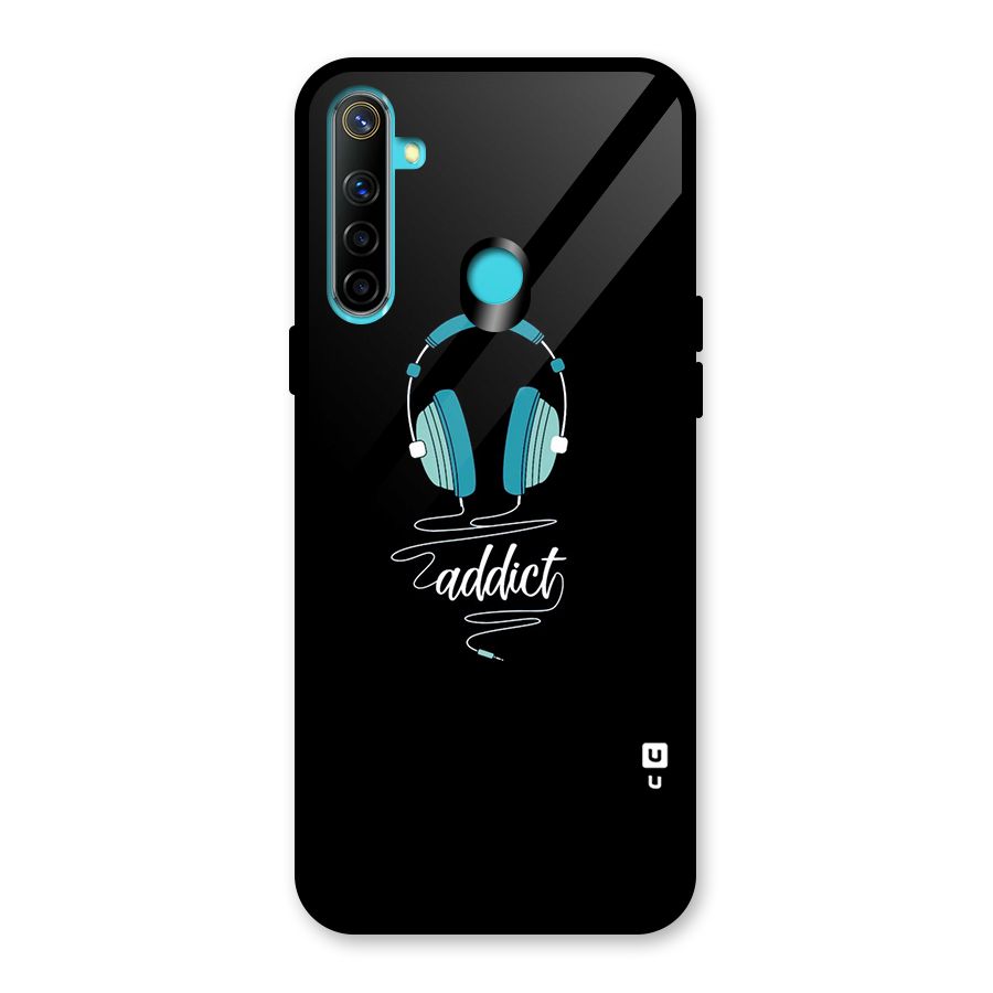 Music Addict Glass Back Case for Realme Narzo 10