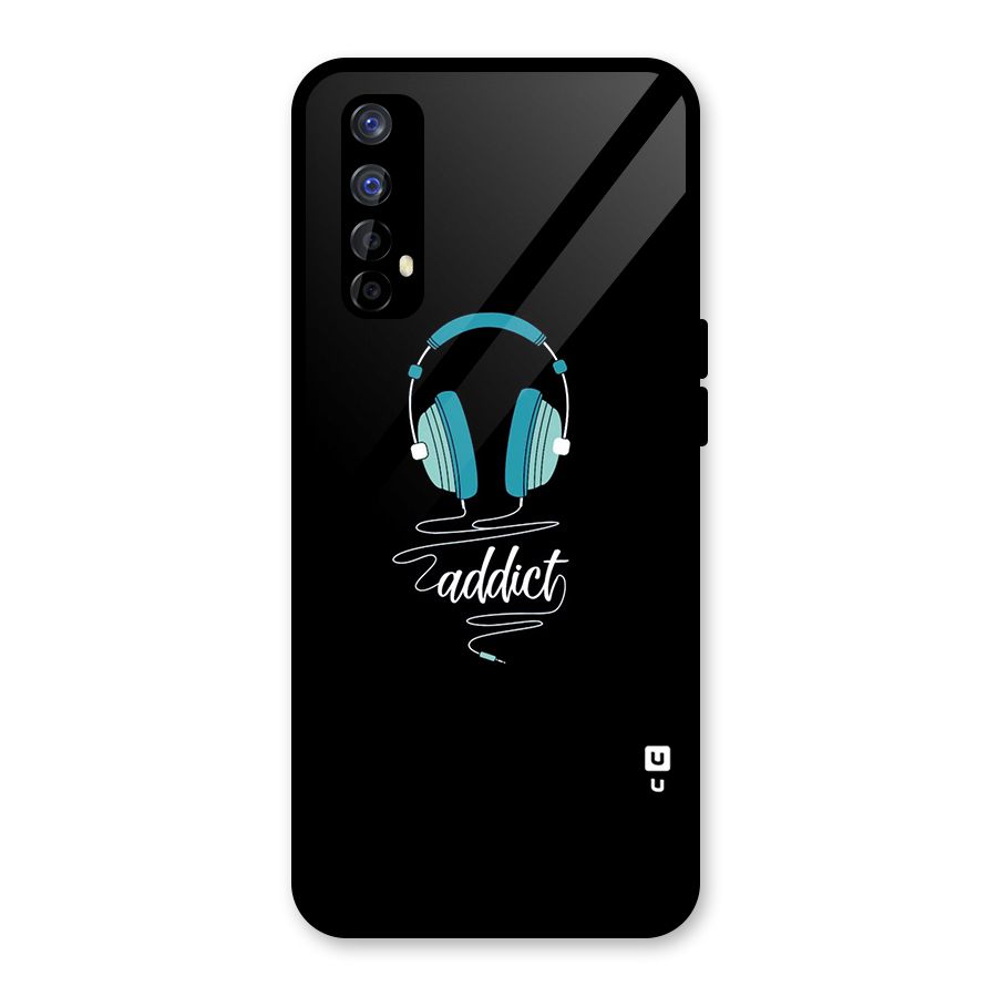 Music Addict Glass Back Case for Realme Narzo 20 Pro