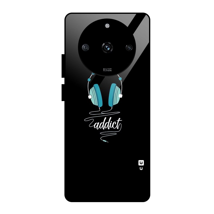 Music Addict Glass Back Case for Realme Narzo 60 5G