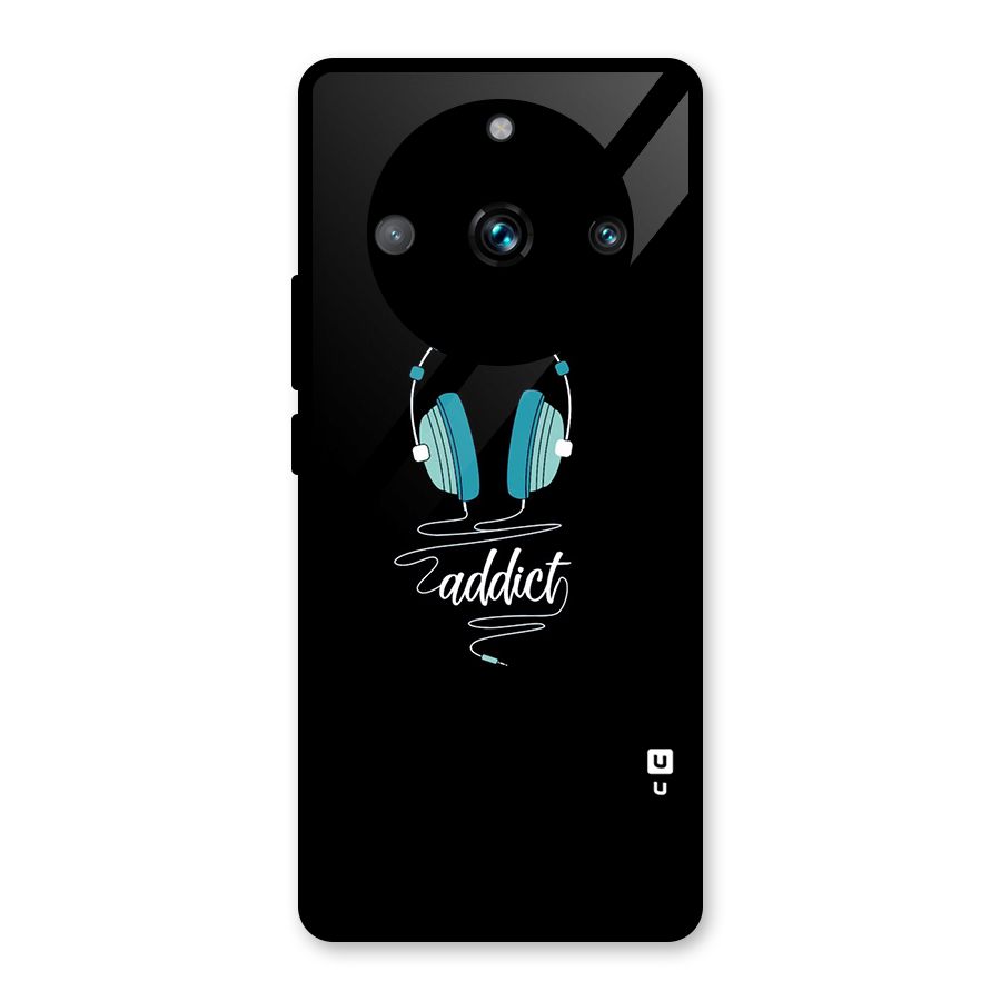 Music Addict Glass Back Case for Realme Narzo 60 Pro