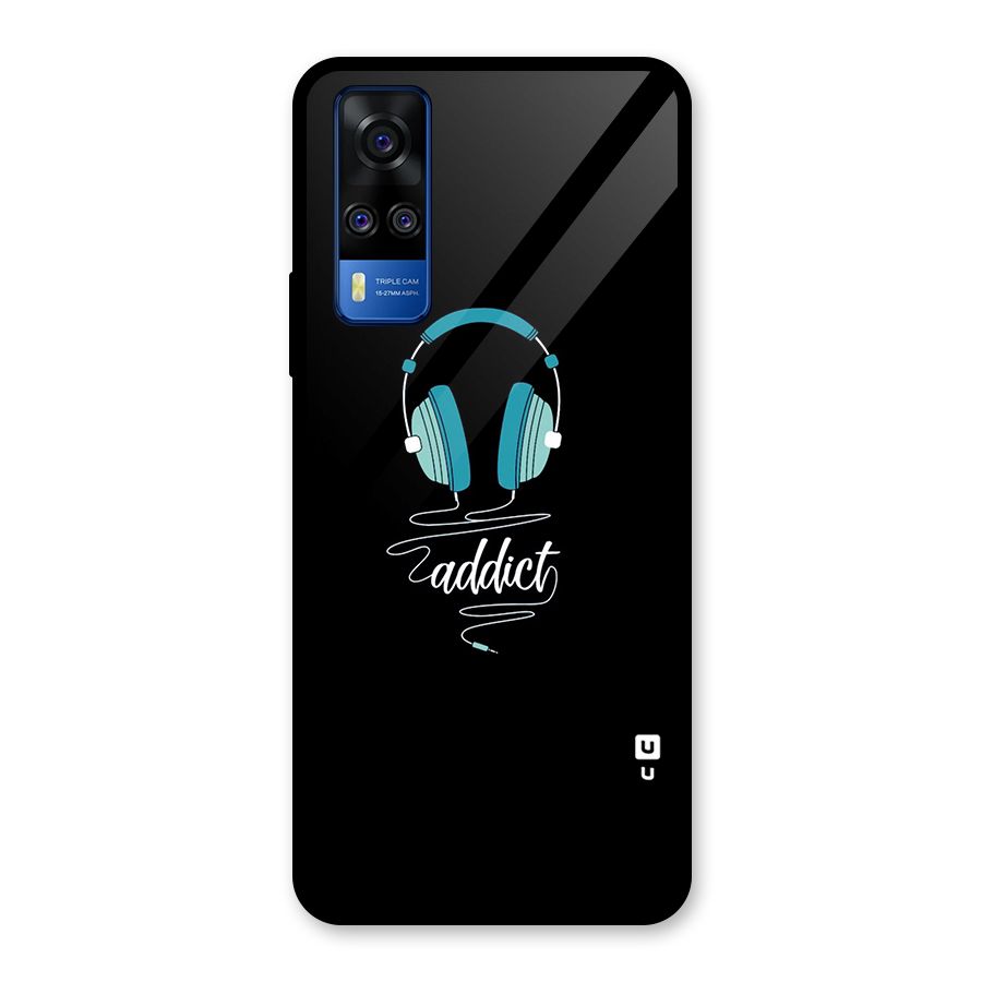 Music Addict Glass Back Case for Vivo Y31