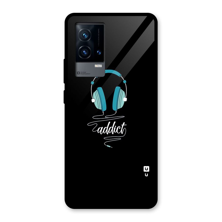 Music Addict Glass Back Case for iQOO 9 5G