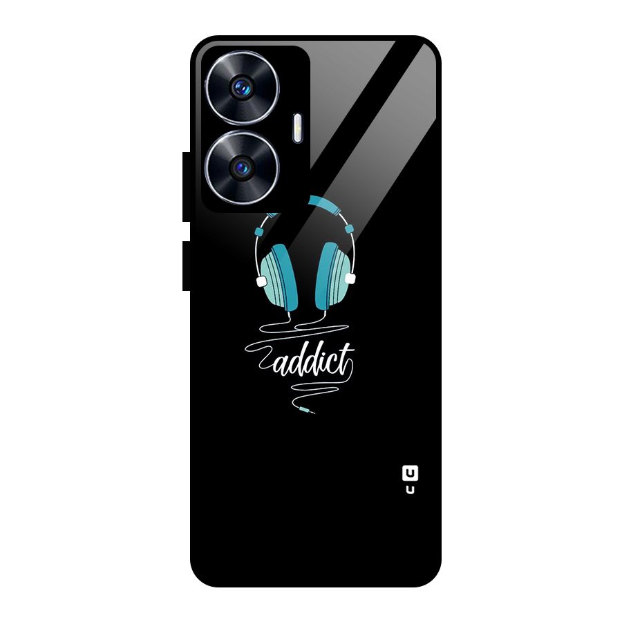Music Addict Glass Back Case for realme C55