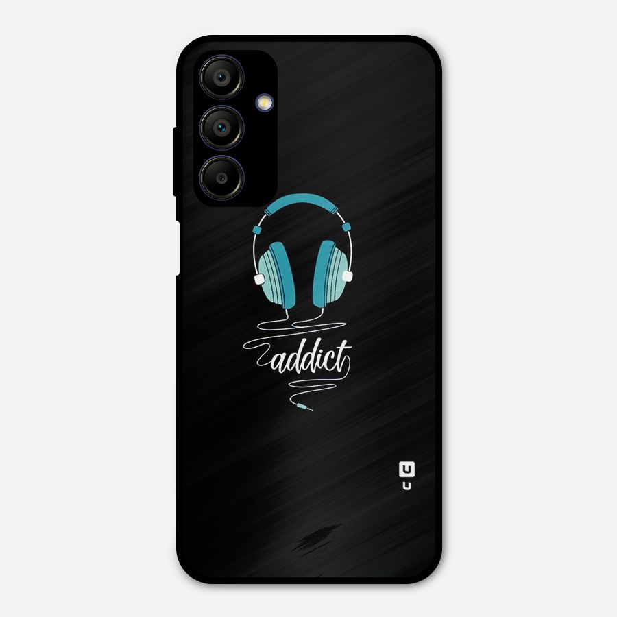 Music Addict Metal Back Case for Galaxy A15 5G