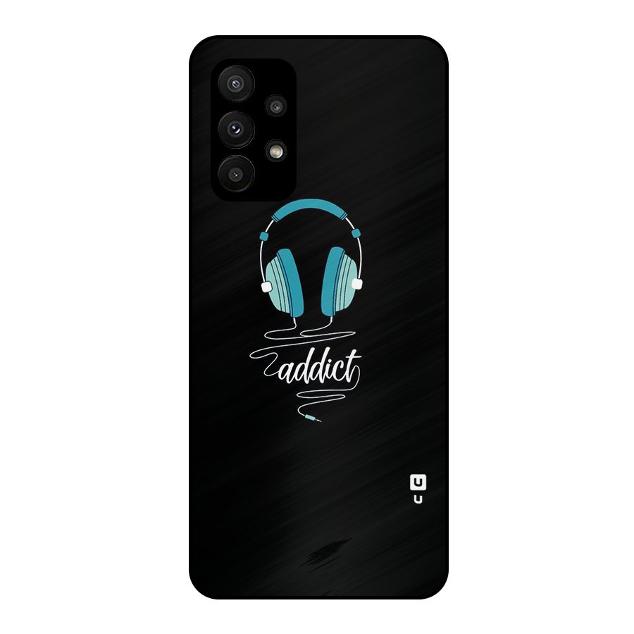 Music Addict Metal Back Case for Galaxy A23