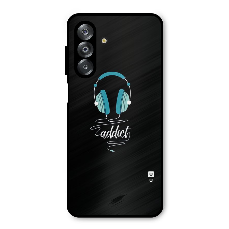 Music Addict Metal Back Case for Galaxy A26