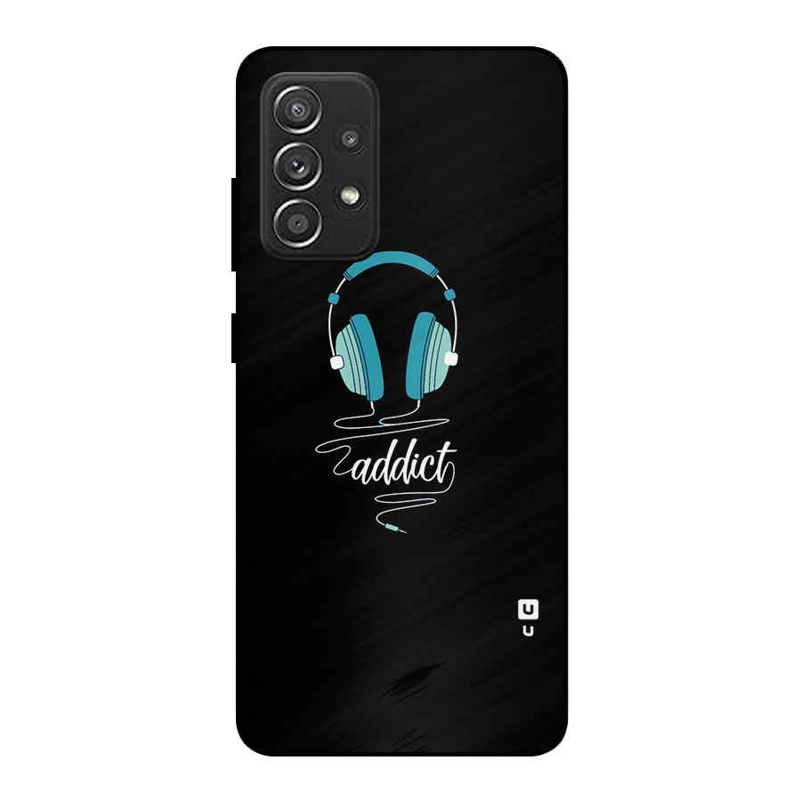 Music Addict Metal Back Case for Galaxy A52s 5G