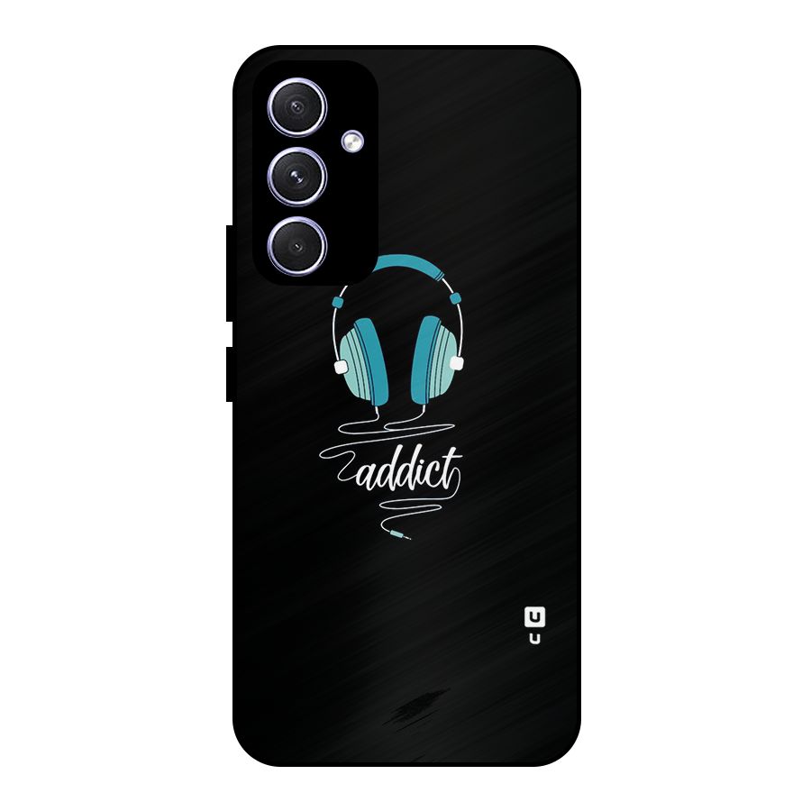 Music Addict Metal Back Case for Galaxy A54