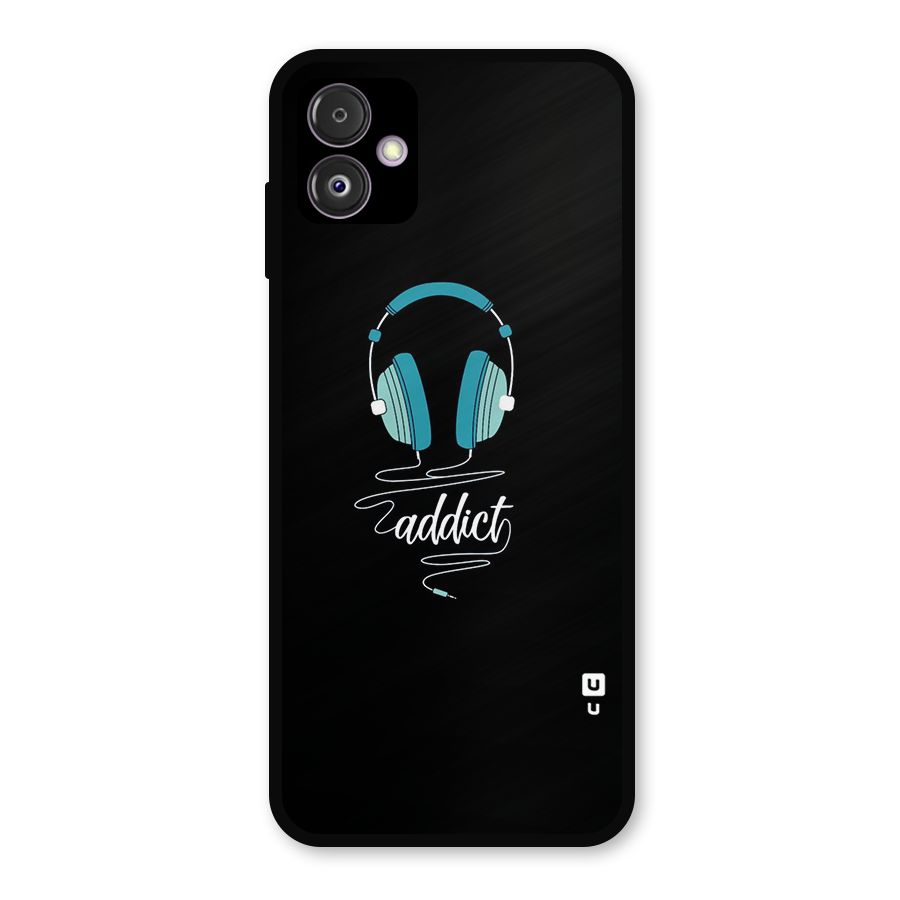 Music Addict Metal Back Case for Galaxy F14