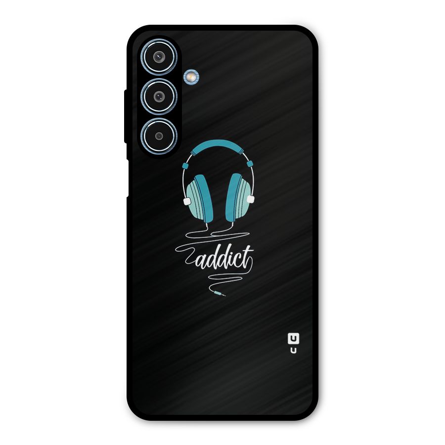 Music Addict Metal Back Case for Galaxy M35