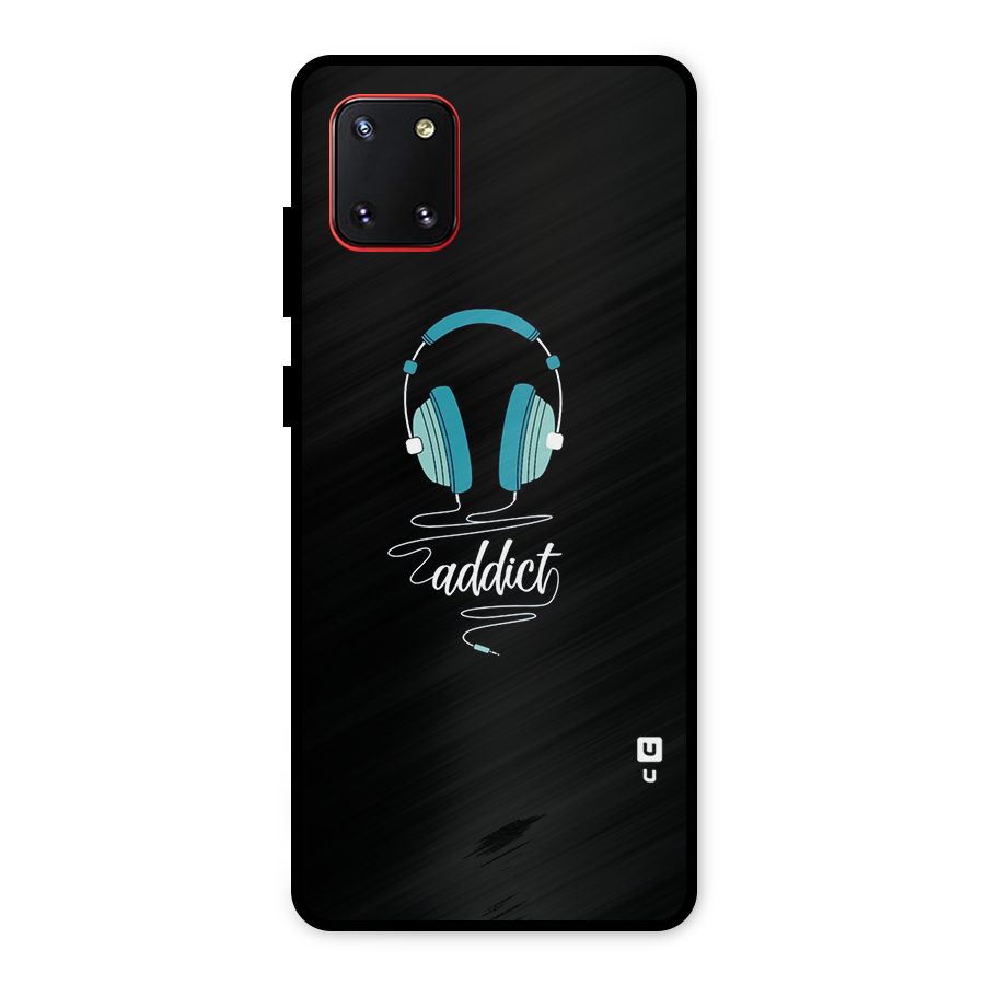 Music Addict Metal Back Case for Galaxy Note 10 Lite