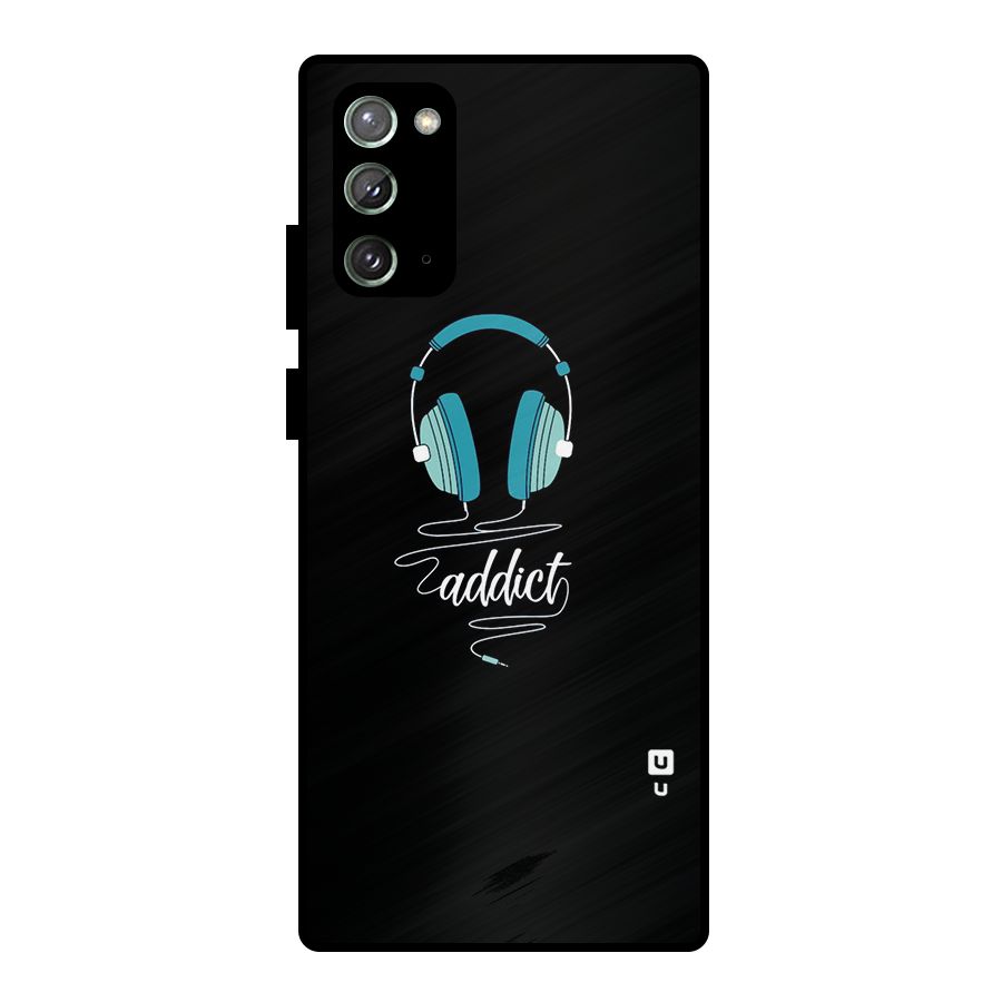 Music Addict Metal Back Case for Galaxy Note 20