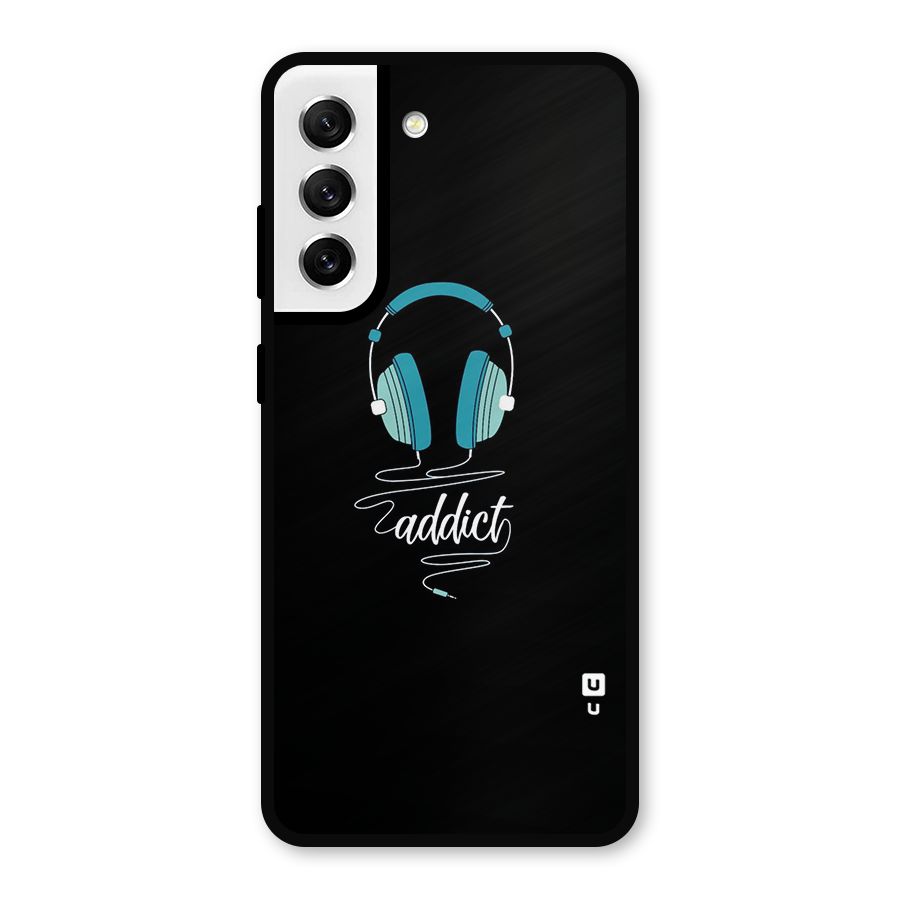 Music Addict Metal Back Case for Galaxy S21 FE 5G